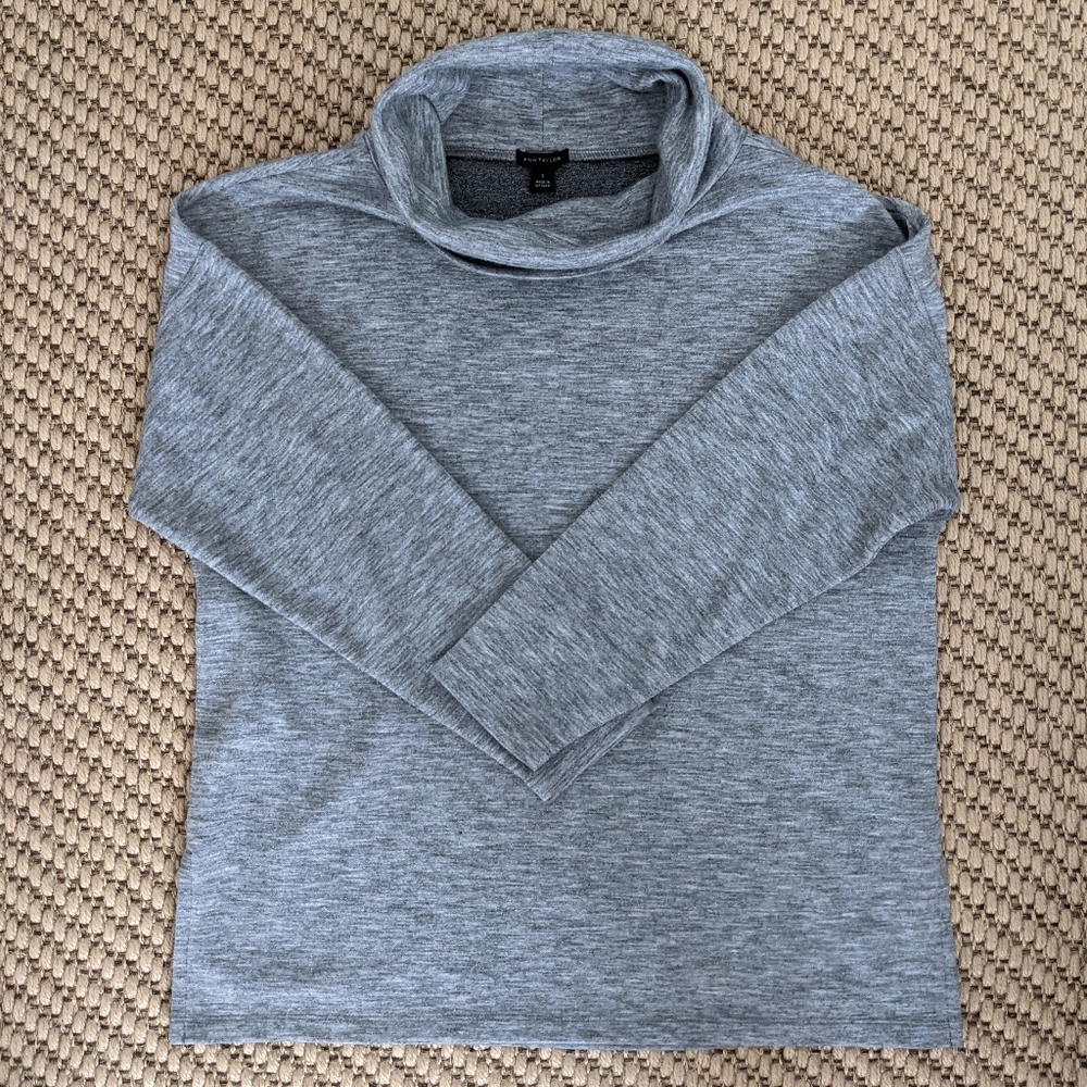 Ann Taylor Cowl Neck Tunic Top
